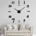 thumbnail image 3 of CCOCC Wall Clock,Easy Installation Modern Wall Clock,Stylish & Functional Clocks for Living Room,Black B,70CM, 3 of 7