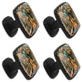 thumbnail image 2 of 4 Pcs Square Cabinet Handle Drawer Pulls Musical Instrument Knobs with Screws Furniture Office Cabinet Knob Decoration, 2 of 7