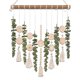 thumbnail image 2 of Decoración de pared colgante de eucalipto Artificial, adorno de pared, macramé bohemio, tapiz colgante de pared para dormitorio, granja, apartamento Estilo B, 2 of 6