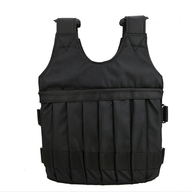 Chaleco Con Peso Ajustable Para Entrenamiento Físico, Carga De 20 Kg, Esponja Amortiguadora, Diseño De Hombros Ensanchados