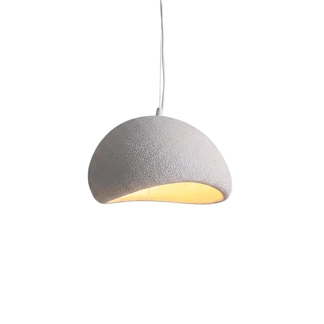 Ilios Innova | Lámpara Colgante de Techo Moderna A-20, Diseño Curvo con Textura, Altura Ajustable 1.20m, Iluminación Decorativa, Incluye Foco