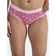 thumbnail image 6 of Way to Celebrate Women's Hipster Panties with Lace Trim, 3-Pack, Sizes S-XXL, 6 of 6