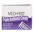 First Aid Antibiotic MediFirst Ointment 0.5 Gram Individual Packet, 25/Box