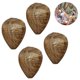 thumbnail image 2 of 4-pack Vattentäta Getingbo Decoy Hängande Getingskrämma Falskt Tyg Getingsbo Giftfria Bi Decoy Avskräckande för Hem och Trädgård Utomhus Brun, 2 of 4