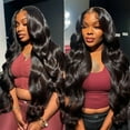 thumbnail image 6 of Body Wave Bundle Weave 100% Human Hair Brazilian Bundles Long Raw Hair Extension Wavy and Wet Tissage, 6 of 6