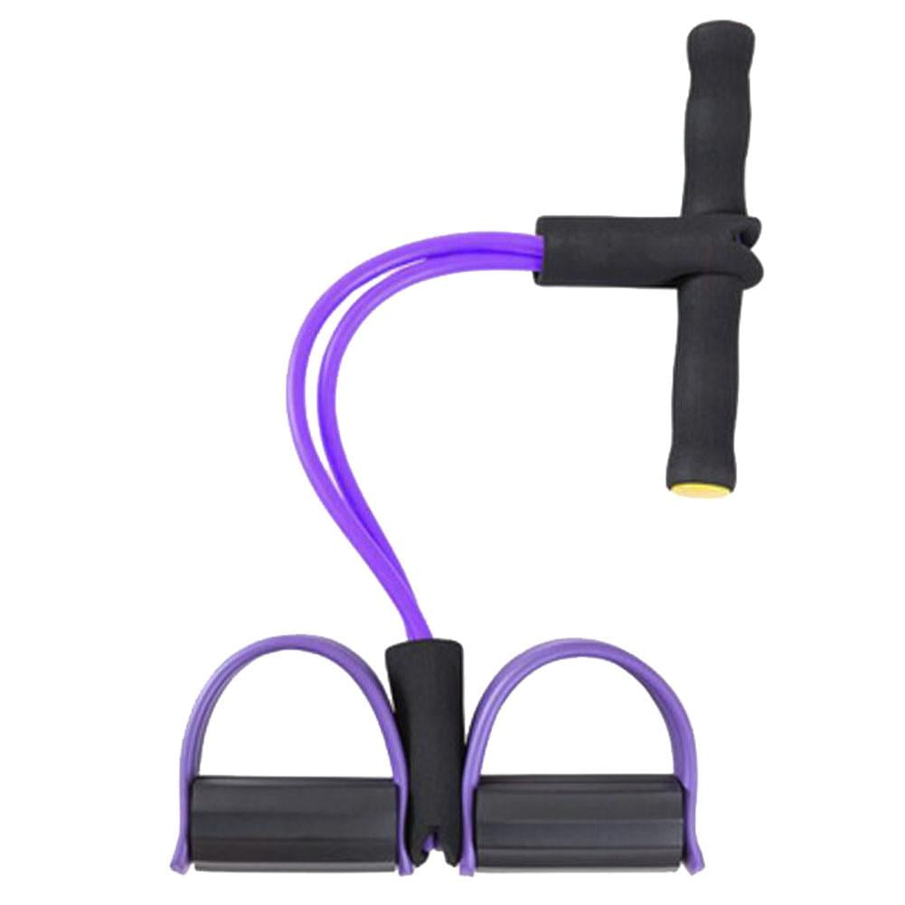 Details about   Fitness Equipment Crunches Chest Expander/Yoga Pedals Elastic Rope Purple 