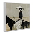 thumbnail image 2 of Stupell Industries Contemporary Equestrian Elegance Silhouette White Framed Giclee Art, 30 x 24, by Svetlana Aleynikova, 2 of 8