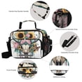 thumbnail image 4 of ALAZA Mandala Goat Skeleton Vintage Lunch Box Insulated Cooler Bag Reusable Tote Bags Shoulder Strap, 4 of 7