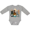 thumbnail image 3 of Inktastic Happy Dog Family Boys or Girls Long Sleeve Baby Bodysuit, 3 of 5