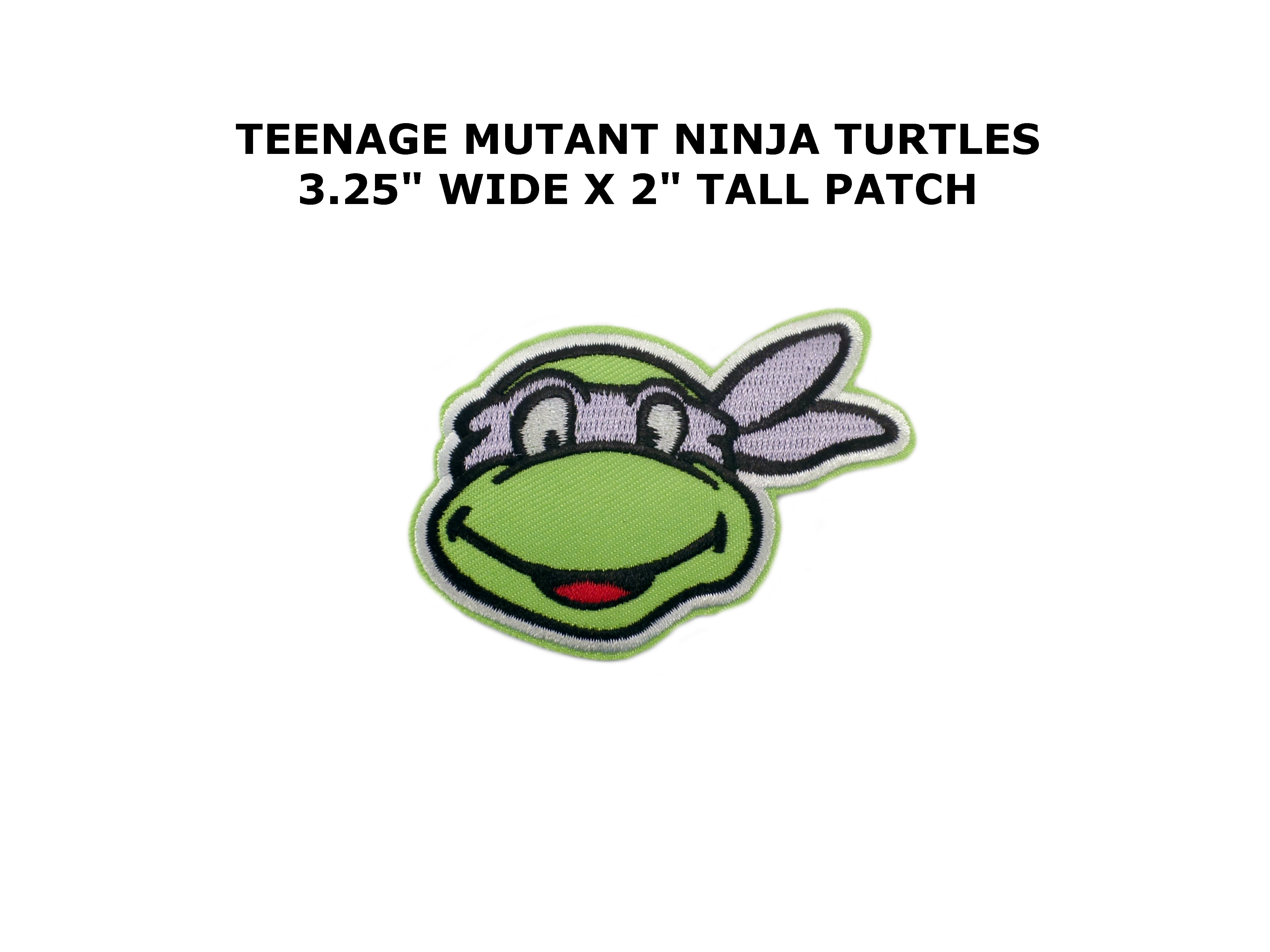 Patch Iron-On Mutant Ninja Turtles Embroidered Applique Kids 