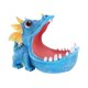 thumbnail image 5 of Figura de dinosaurio para mesa, caja de almacenamiento, contenedor de artículos diversos, dibujos animados decorativos Azul, 5 of 9