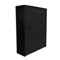 thumbnail image 3 of Loft & Luv Natural Rattan Shoe Cabinet w/ 3 Doors in Black, 3 of 8