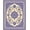Blue, Pattern 3, variant on ODIKA 4'x6' Machine Washable Non-Slip Area Rug, Ornamental Scroll Featuring Distressed Fleur Motifs High Traffic Rug, Beige, 663967