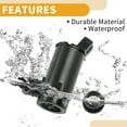 thumbnail image 4 of Bomba de limpiaparabrisas Unique Bargains con tapón para Ford Expedition 98-17 No.6F9Z17664A/7L2Z17664A, 4 of 6