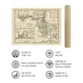 thumbnail image 4 of 1763 East & West Florida Map - Vintage Map Wall Art - A Map of the New Governments Vintage Florida Map - Florida Map Wall Art - Vintage Florida Poster, 4 of 8