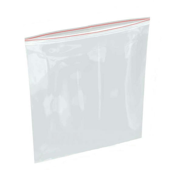 13" x 15" 2 Mil Double-Zip Minigrip Reclosable Plastic Bags - 1000/case
