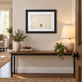 thumbnail image 2 of Scholartree 12 x 16 2-in-1 Wood Picture Frames Set-12x16 Matted to 8.5x11 Wall Frames, Black, 2 of 5