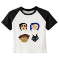 thumbnail image 3 of Tops con estampado de coralina de dibujos animados Kawaii para mujer, Top corto Sexy Y2k, camiseta de bebé con gráficos, Camiseta ajustada de manga corta de calle Harajuku, 3 of 5