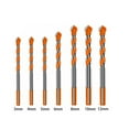 thumbnail image 1 of Xihbxyly Juego de Brocas Ultimate, de Carburo Multifuncional, con Forma de U para Perforación Rápida, Mango Triangular Antideslizante, para Cerámica, Vidrio, Metal, Hormigón, Azulejos y Madera, Tamañ, 1 of 7