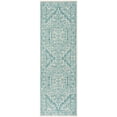 thumbnail image 3 of Safavieh Adirondack Xavier Oriental Runner Rug, Ivory/Teal, 2'6" x 8', 3 of 9