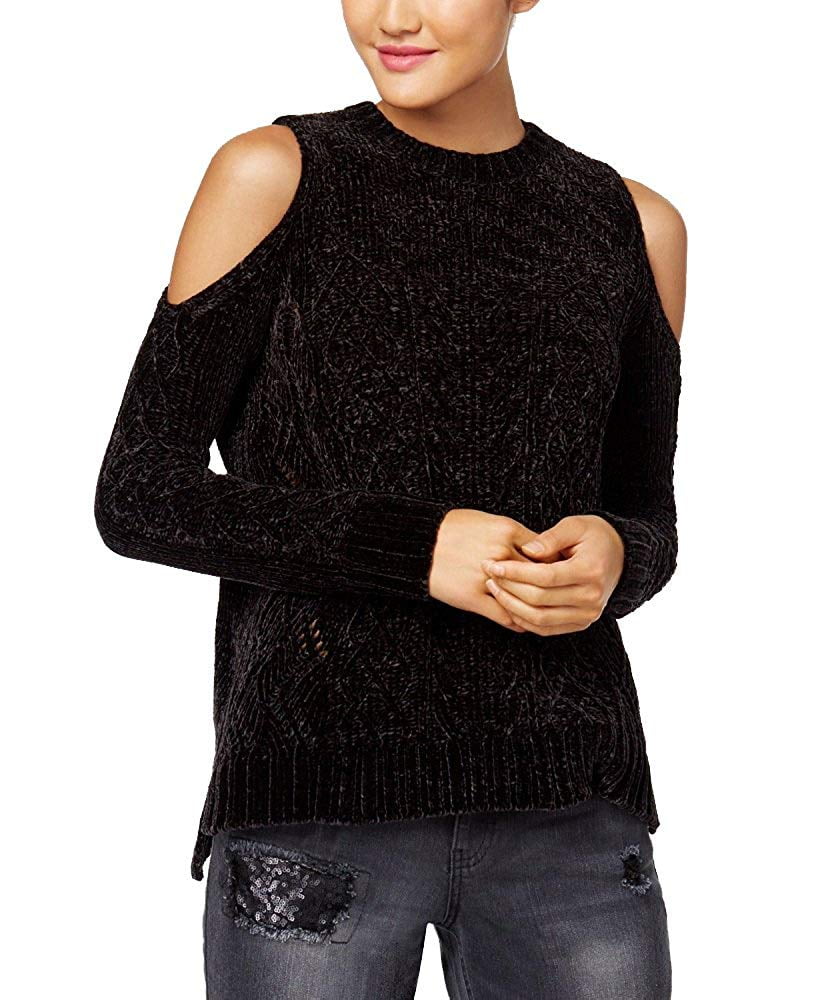 XOXO Juniors' Pointelle Chenille Cold 