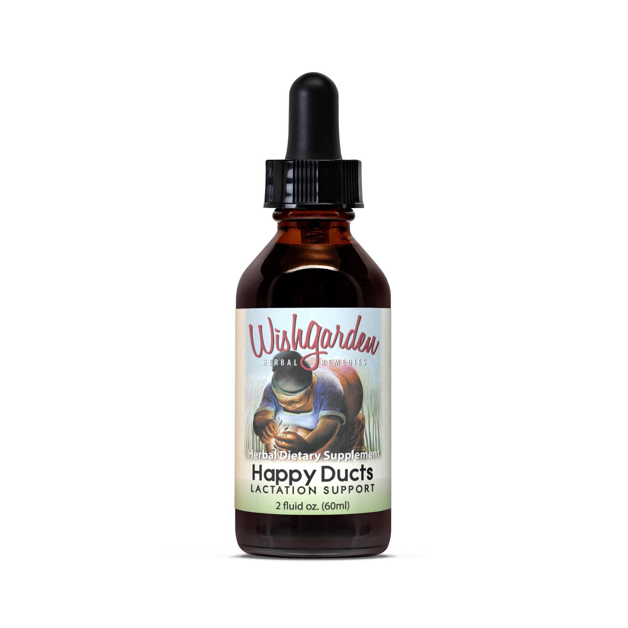 WishGarden Herbs Happy™ Ducts Free The Flow, 2 fl oz (59 ml)