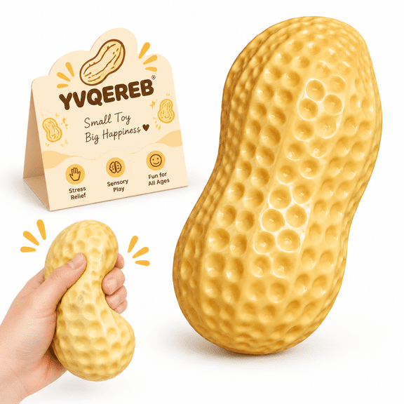 Crunchy Butter Peanut Squishy Toys Asmr Squishies Pack Sqishy Stress Ball Squishy with Crunch Beads Filled Bar for Peanut Squishy Soft Sensory Toy