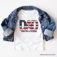 thumbnail image 6 of Dad Man Myth Legend T-Shirt, White Patriotic Fathers Tee, 6 of 7