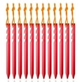 thumbnail image 6 of 12Pcs/lot 18cm Heavy Duty Aluminum Alloy Tent Stakes Pegs Travel Outdoor Camping Accessories Tarp Ultralight Nails Ground Peg, 6 of 6