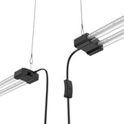 BoostGro 3FT LED Grow Light Full Spectrum with Enriched Red Light Linkable Design for Indoor Plants and Gardening (2-pack)