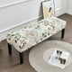 thumbnail image 4 of Protector de muebles de Cubierta de banco polvo para comedor de banco Zulema Cubierta de asiento de banco, 4 of 8