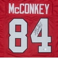 thumbnail image 2 of Ladd McConkey Autographed Georgia Bulldogs (Red #84) Custom Jersey - Beckett, 2 of 3