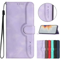 For Samsung Galaxy A16 5G Case Wallet for Women Men, Premium PU Leather Slim Fit Cards Holders Flip Cover Stand Anti-Scratch Shockproof Stylish Phone Case for Samsung Galaxy A16 5G, Purple