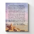 thumbnail image 4 of Starfish Poem Canvas Print, Teacher Gifts, Starfish Decor, Inspirational Wall Decor For Men, Starfish Wall Art, Teacher Appreciation Gifts, Starfish Story Gifts , 11x14, 4 of 6
