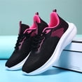 thumbnail image 6 of NOKIO Women's Shoes Walking Lightweight Tennis Fashion Sneakers Sports Workout Gym Shoes for Running Ladies Fashion Shoes Sneakers Flat Breathable Thin Mesh Running Sneakers, 6 of 8