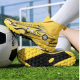 thumbnail image 5 of OnyxTrek Kids High Top Soccer Shoes Softball Shoes FG AG  Boys Girls Football Shoes Lightweight Professional Athletic Training, 5 of 6