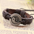 thumbnail image 2 of SUSHANG Genuine Leather Woven Bracelet Bracelet Ying Women Wristband Men Bracelets, 2 of 6