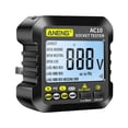 thumbnail image 2 of Maoww ANENG 50-60Hz Digital Power Socket Tester ABS Plastic Ground Zero Line Polarity Check Detector Battery Powered Testing Tool UK Plug 1Set, 2 of 6