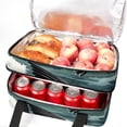thumbnail image 5 of Seagull Double-Layered Insulated and Refrigerated Large Capacity Lunch Bag with Two Compartments for Hand Carry - 7.1x11.4x16.1 Inches, 5 of 6