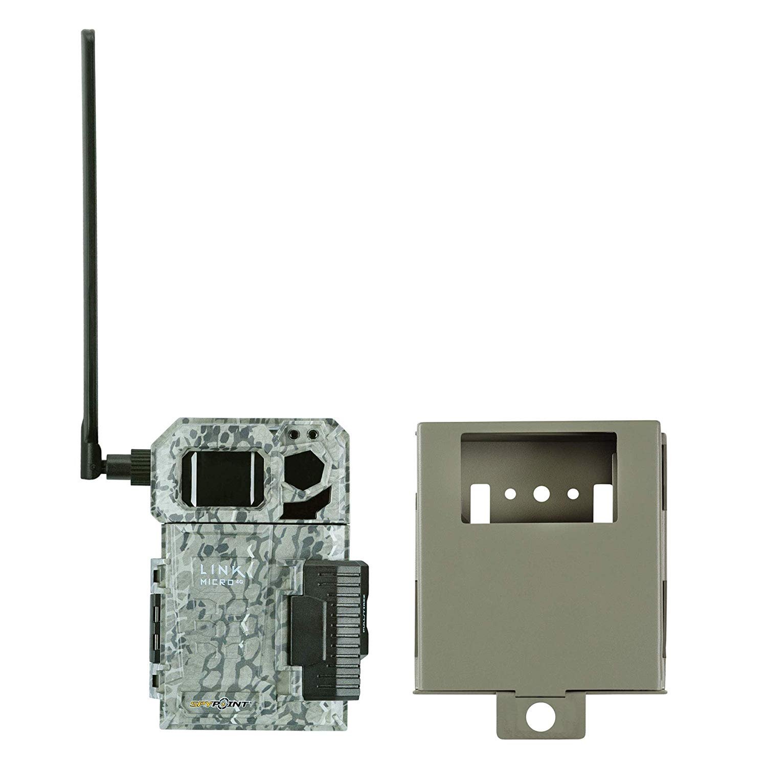 Spypoint Link Micro 4G Cellular Trail Camera with Steel Security Box AT