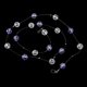 thumbnail image 1 of de de Elegante para Puertas Normales, Puertas de Armarios de DIY Cristal violeta BLESIY Cuentas de la cortina de la puerta, 1 of 8