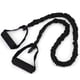 thumbnail image 2 of Cuerda de tracción ranurada Fitness Anti rotura cinturón elástico interior Yoga entrenamiento de potencia bandas de resistencia (negro (30 lb)), 2 of 5