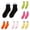 ZZ-Black 1PCS & Green 1PCS & Pink 1PCS & Hot Pink 1PCS & Orange 1PCS & Yellow 1PCS, variant on GZEFJRQM Athletic Socks Women 7 Pairs Ruffle Slouch Socks for Women Cute Cotton Crew Socks Frilly Knit Socks Ankle Socks for Women Camouflage