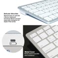 thumbnail image 4 of Clavier Sans Fil pour Apple pour Android pour Windows Ultra Slim, 4 of 5