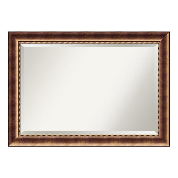 Amanti Art Dsw3941625 Manhattan 29-3/4" X 41-3/4" Rectangular Beveled Wood Framed Vanity