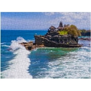 300 Pieces Puzzle for Adults Tanah Temple Ocean Bali Indonesia Puzzle Fun Puzzles Colorful Home Decoration New Upgraded Puzzle Gifts