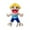 L, variant on 8" Jeffy Puppet Plush Toy Cosplay Jeffy Hand Puppet Game Stuffed Doll Police Officer Soft Plush Puppet Gift for Kids