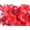 thumbnail image 3 of Red Gladiolus Artificial Flowers 3.3in Long Stem Flowers Gladiolus Flowers Silk Flowers Artificial Gladiolus Flowers Faux Gladiolus Flowers for Home Wedding Office Decoration(Red), 3 of 5