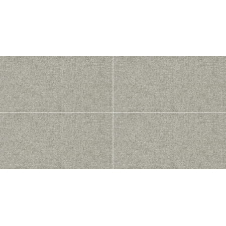 Tektile Hopsack Gray 12 in. x 24 in. Glazed Porcelain Floor and Wall Tile (14 sq. ft. / case)