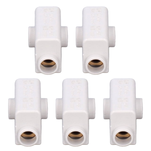 Juego De Conectores De Cable ANGGREK ZK-T16 2,5-16 Mm² 5 Piezas Terminal De Empalme Tipo T